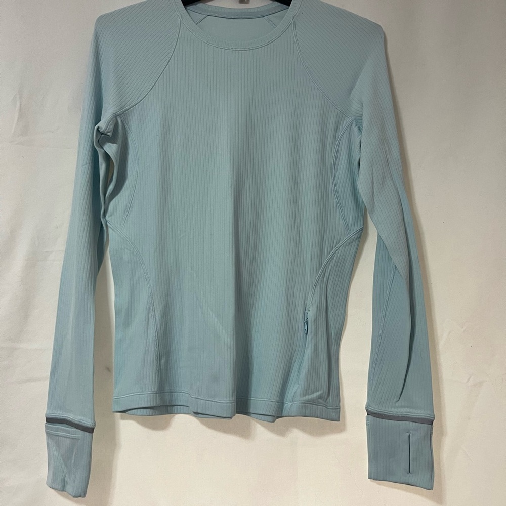 Lululemon Light Blue Long Sleeve Top